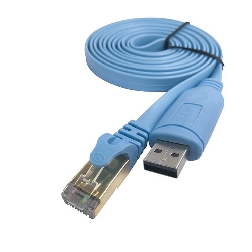 KYAOAYO-Sh-Rj45P Cble Usb  Console Avec Puce Pl2303Gt Pour Routeurs Commutateurs 1.8M/5.9Ft