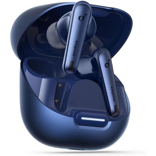 KYAOAYO-Soundcore By Anker Liberty 4 Nc Ecouteurs Bluetooth Sans Fil  Rduction De Bruit 98,5%, Bluetooth 5.3, Reducteur De Bruit Adaptative, Hi-Res Sound, 50H De Lecture (Reconditionn)