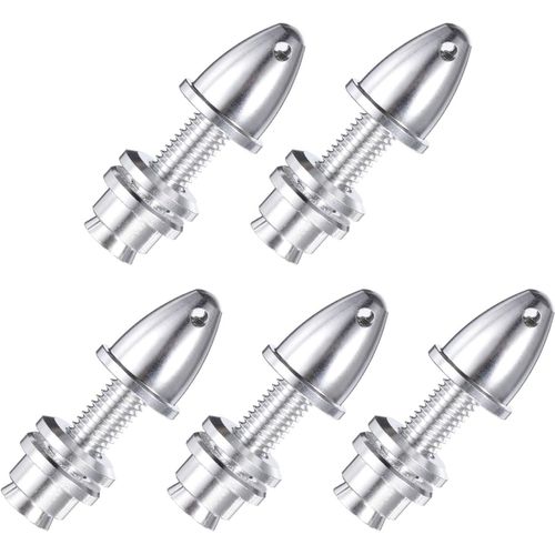 Kyaoayo-Spinners Pour Avions Rc, Adaptateur D'hlice Avec Un Diamtre D'ouverture De 5 Mm Et Un Axe De Sortie De 8 Mm Pour Moteurs Brushless Et Contrleurs De Vitesse, Lot De 5