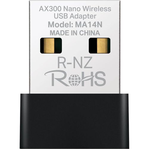 KYAOAYO-Tp-Link Ma14N Ax300 Wifi 6 Wifi Usb, Cl Wifi Pour Pc Fixe, 287Mbps Sur 2.4Ghz, Adaptateur Wifi Usb Pour Windows 11/10/7, Design Nano