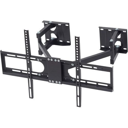 KYAOAYO-Unho Support Tv Mural Angle Support Tv Mural Fixe Pour crans Led Lcd Plasma 32-65 Pouces Inclinable Et Orientable Meuble Tv Support Mural Angle Charge 45Kg Vesa 400X600Mm