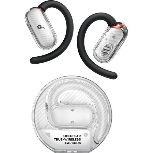 KYAOAYO-V40I Anker, couteurs Oreilles Libres  Conduction Osseuse, Son Cristallin, 4 Tailles Ajustables, Basse Profonde, Ip55, Autonomie 21 H, Nettet Ia Des Appels, Bluetooth 5.4, Application