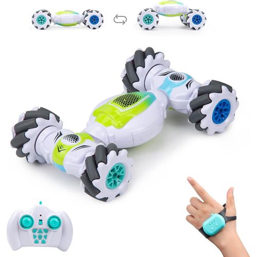 KYAOAYO-Voiture Telecommand Enfant 20 Km/H Voiture Tlcommande  La Main 360Rotation Rc Stunt Car 1:20 Voiture Teleguidee Tout Terrain 2.4Ghz Voiture Radiocommandee Voiture Jouet 3 4 5 6 7 8 Ans