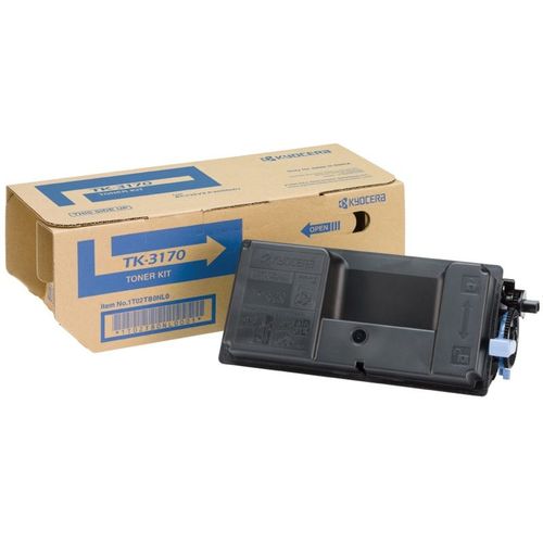 Kyocera Toner Tk-3170 Noir (Ca. 15.500 Pages); S'adapte Ecosys P3050dn, Ecosys P3050dn/Kl3, Ecosys P3055dn, Ecosys P3055dn/Kl3, Ecosys P3060dn, Ecosys P3060dn/Kl3