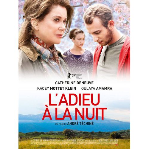 L Adieu  La Nuit - Vritable Affiche De Cinma Plie - Format 40x60 Cm - De Andr Tchin Avec Catherine Deneuve, Kacey Mottet-Klein, Oulaya Amamra - 2019