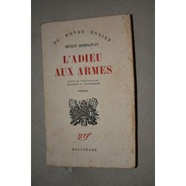L'adieu aux armes - Livre ancien | Rakuten