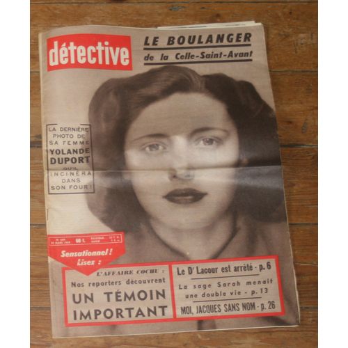 L'affaire Cochu 3p/ Le Docteur Lacour 2p/ Martine Carol A Chamonix 1/2p/ Joel Holmes 1.5p/  664