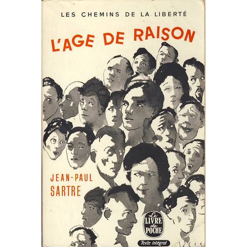 L'ge De Raison. Le Livre De Poche N 522-523   de jean-paul sartre  Format Poche 
