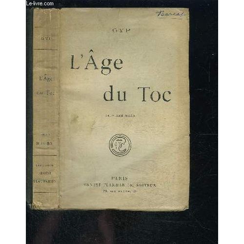 L Age Du Toc   de GYP