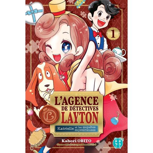 Agence De Dtectives Layton - Katrielle Et Les Enqutes Mysterieuses (L') - Tome 1    Format Tankobon 