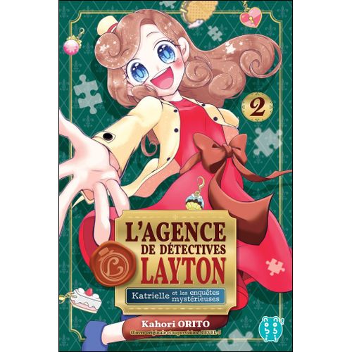 Agence De Dtectives Layton - Katrielle Et Les Enqutes Mysterieuses (L') - Tome 2    Format Tankobon 