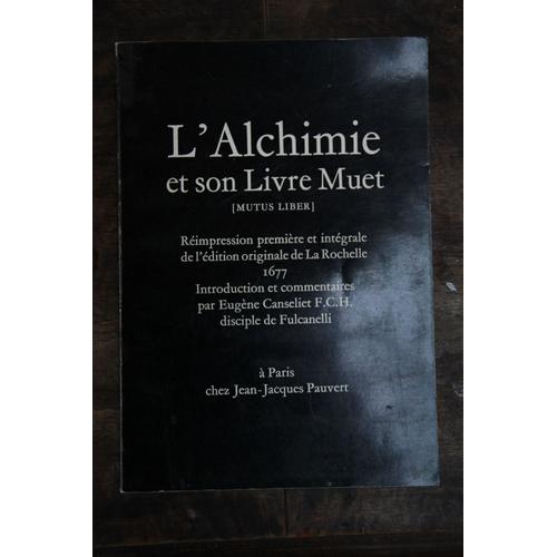 L'alchimie Et Son Livre Muet (Mutus Liber)   de Anonyme  Format Album 