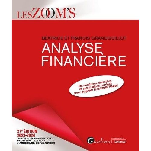Analyse Financire    Format Grand Format 