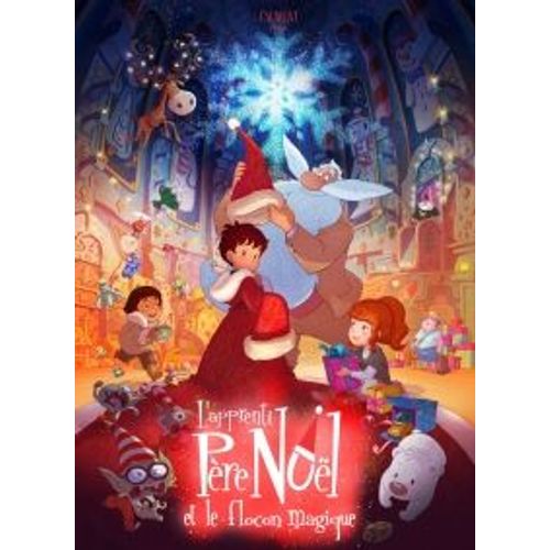 L'apprenti Pre Nol Et Le Flocon Magique - Vritable Affiche De Cinma Plie - Format 40x60 Cm -De Luc Vinciguerra Avec Nathan Simony, Benot Allemane, Vincent Grass, Jean-Claude Donda - 2013