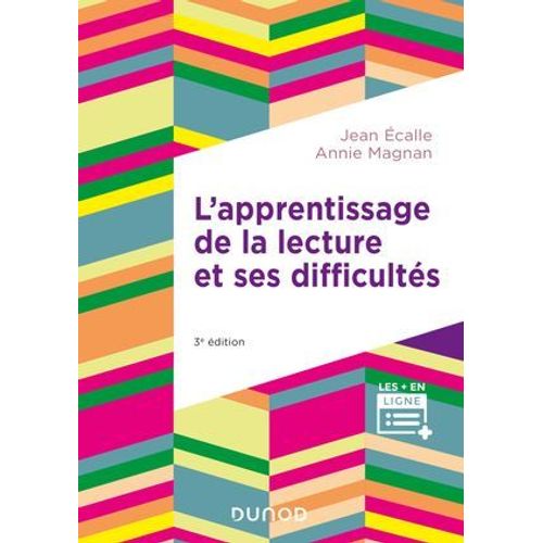 L'apprentissage De La Lecture Et Ses Difficults - 3e d.  
