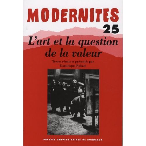 L'art Et La Question De La Valeur    Format Broch 
