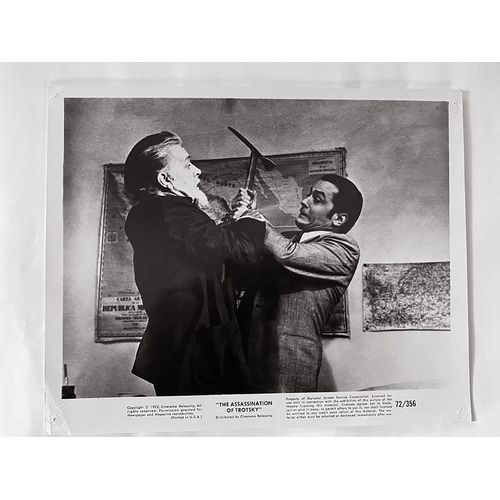 L'assassinat De Trotsky (The Assassination Of Trotsky) :Photo Amricaine D'exploitation Cinmatographique- Format 20,5x25,5 Cm -De Joseph Losey Avec Alain Delon, Richard Burton, Romy Schneider -1971 #