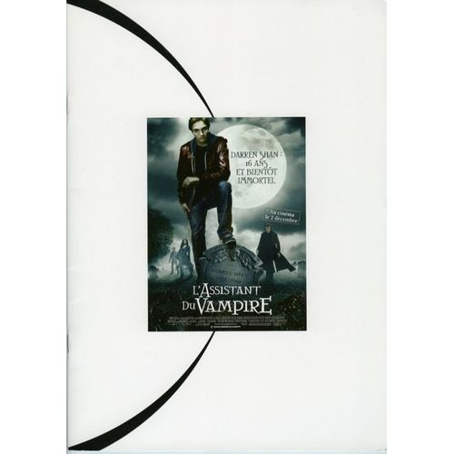 L'assistant Du Vampire  - Dossier De Presse   N 0 : De Paul Weitz Avec John C. Reilly - Willem Dafoe - Salma Hayek