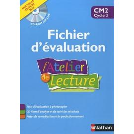L Atelier De Lecture Cm2 Fichier D Evaluation 1 Cd Rom Rakuten