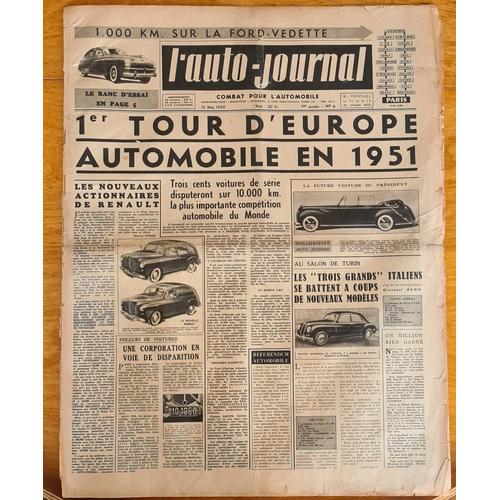 L'auto Journal N6 15 Mai 1950