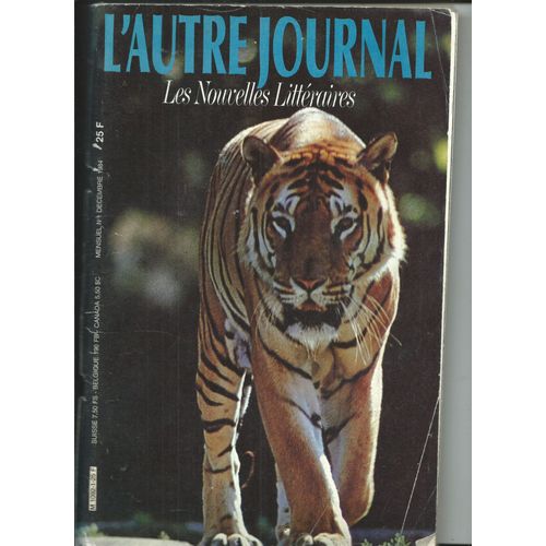 L'autre Journal 01/12/1984 Niels Jerne, Gilbert Houcke, Philippe Conil, Guy Davenport, Olivier Kaeppelin, Jean Hlion, Catherine Deneuve, Andr Du Bouchet, John Lurie, Wim Wenders, John Cassavetes