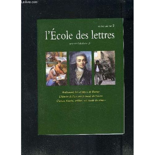 L Ecole Des Lettres- Colleges 2009-2010 - N2- Redecouvrir Les Fables De Florian- L Histoire De L Art Avec Le Musee Du Louvre- Cinema, Histoire, Medias: L Armee Du Crime   de COLLECTIF  Format Broch 