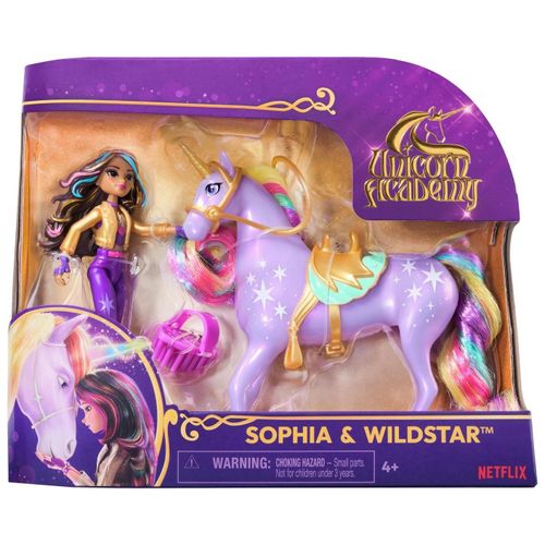 L'ecole Des Licornes Coffret Licorne Et Poupee Unicorn Academy (Assort)