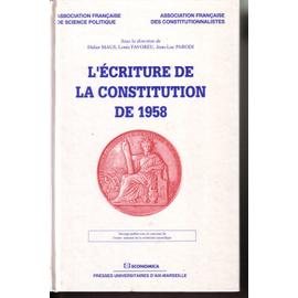 L'écriture De La Constitution De 1958 - Histoire, Actualité, Politique ...