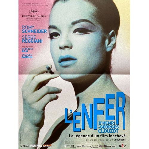 L'enfer D'henri-Georges Clouzot - Vritable Affiche De Cinma Plie - Format 40x60 Cm - De Ruxandra Medrea, Serge Bromberg Avec Romy Schneider, Serge Reggiani, Brnice Bejo, Catherine Allegret - 2009