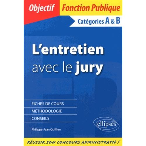 L'entretien Avec Le Jury - Catgories A & B    Format Grand Format 