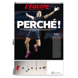 L Equipe N 21764 Perche Renaud Lavillenie A Reussi Un Exploit Inoubliable En Battant Le Record Du Monde De Serguei Bubka Avec Un Saut A 6 16 M 21764 Rakuten