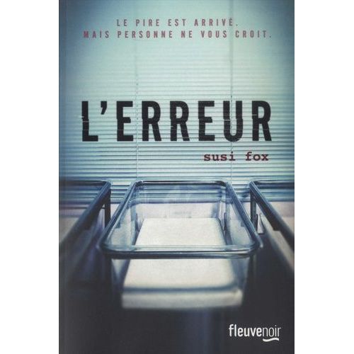 L'erreur    Format Beau livre 
