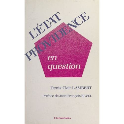 L'tat-Providence En Question  