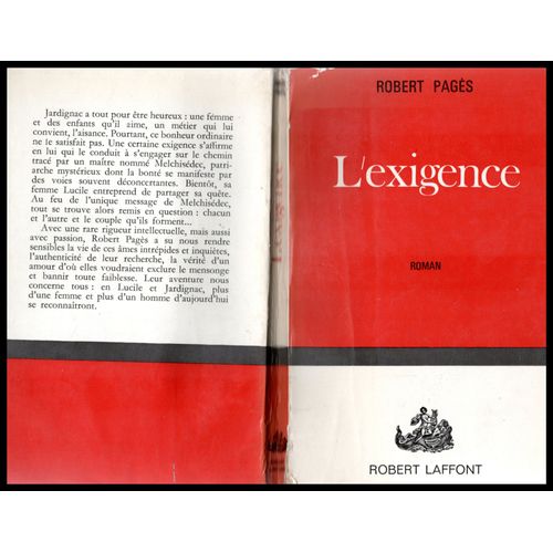 L'exigence - De Robert Pages   