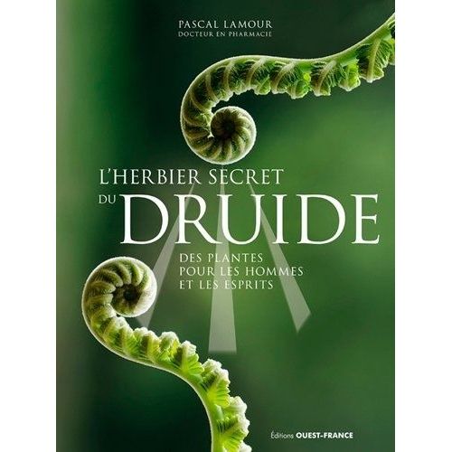 L'herbier Secret Du Druide - Des Plantes Pour Les Hommes Et Les Esprits   de Lamour Pascal  Format Beau livre 