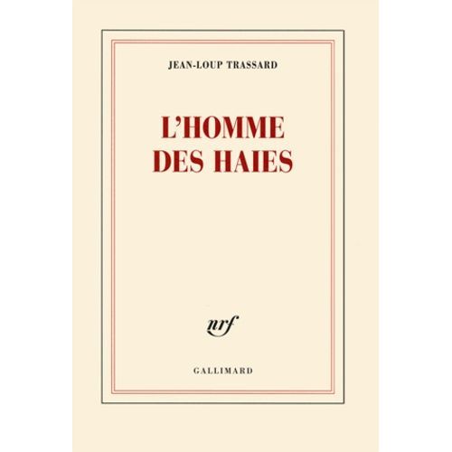 L'homme Des Haies    Format Grand Format 
