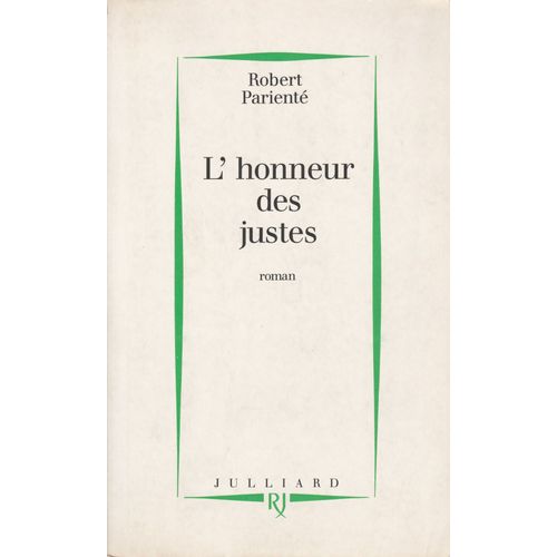 L'honneur Des Justes   de robert Parient  Format Broch 