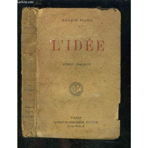 L Idee- Roman Dialogue   de frappa jean jos