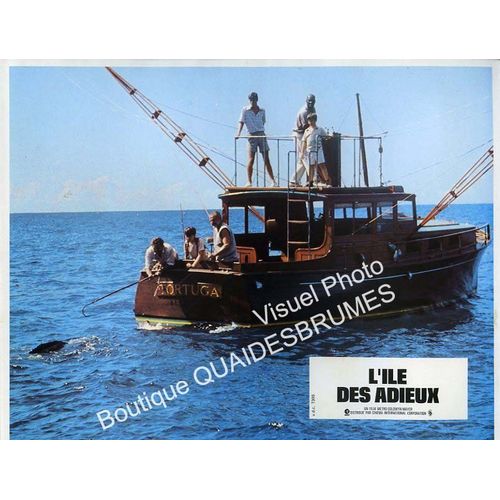 L'le Des Adieux (Islands In The Stream) : Jeu De 16 Photos D'exploitation Cinmatographique - Format 22,5x28,5 Cm - De Franklin J. Schaffner Avec George C. Scott, David Hemmings, Claire Bloom - 1977