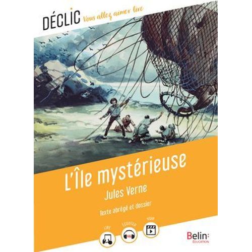 L'le Mystrieuse De Jules Verne  