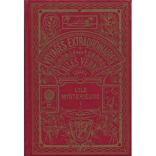 L'ile Mystrieuse Tome 1   de Jules Verne  Format Album 