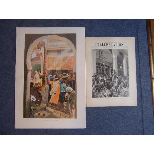 L'illustration 2867 Les Troubles Alger - Souks Tunisie - Nids Hirondelles De Java