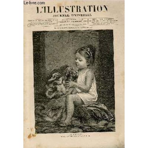 L'illustration Journal Universel N 1973 + Supplement - Gravures : Jeu D'enfant Tableau De F. Schneider - La Rpublique Groupe De M.J Dalou -  Un Bureau Ambulant De La Poste - Devant Guignol ...