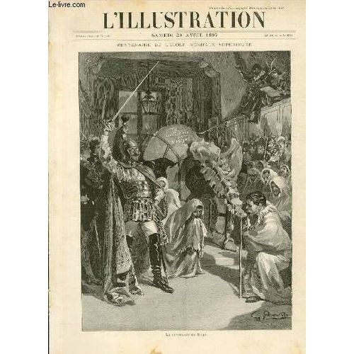 L'illustration Journal Universel N 2721 - Gravures: La Crmonie Du Mga Par Amato / Articles: Le Centenaire De L'cole Normale Par Lo Claretie - Quelques Anciens Cubes -  Force D'aimer ...