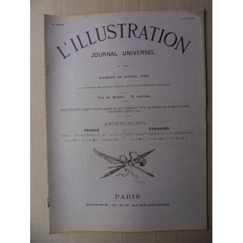 L'illustration Journal Universel N 2983 - Gravures: Ce Qu'il Y A Voir  L'exposition Universelle Par L.Sabattier - La Guerre Transvaal, Soldats Anglais Dormant En Plein Champ Devant ...