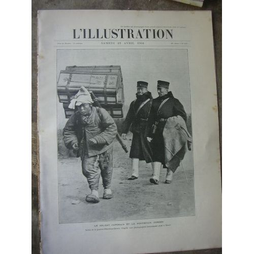 L'illustration Journal Universel N 3191 - Gravures: Le Soldat Japonais Et Le Portefaix Coren, Scne De La Guerre D'extrme-Orient, D'aprs Une Photographie Instantane Prise  Soul - Les ...