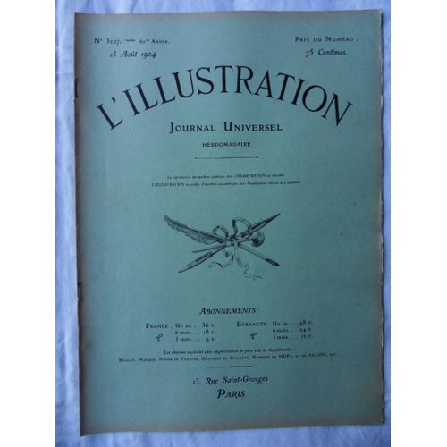 L'illustration Journal Universel N 3207 - Gravures: M.Waldeck-Rousseau, Photographie Nadar - L'arme De La Sainte Russie, Le Tsar Bnit Un Rgiment Partant Pour La Guerre (Photo. Bulla) - A ...