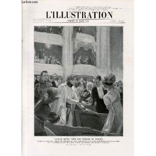 L'illustration Journal Universel N 3604 - Gravures: L'aiglon Qute Pour Les Oiseaux De Guerre, Dessin De Lon Fauret - Une Scne Des Ages Prhistoriques Dans L'afrique D'aujourd'hui, La ...