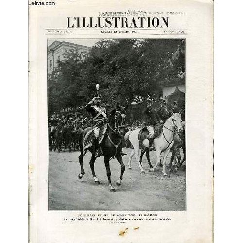 L'illustration Journal Universel N 3672 - Gravures: Un Sixieme Peuple En Armes Dans Les Balkans, Photo De C.-G. Basiliade - La Nouvelle Guerre De Macdoine -  L'assaut De Ksiba, Un Passage ...