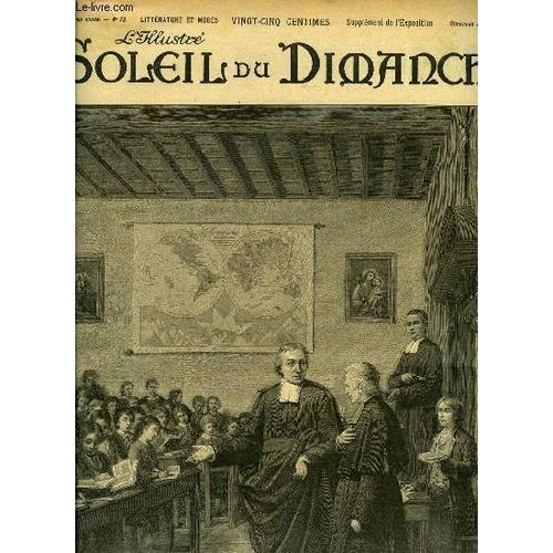 L Illustr, Soleil Du Dimanche N 23 - Saint Jean Baptiste De La Salle Montrant Une De Ses coles A M. De La Chtardie, Histoires De Saltimbanques Par Arsne Houssaye, Le Premier Prix Par Georges D(...)   de Collectif 